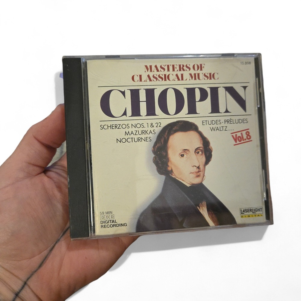 VTG Laserlight Chopin Masters Of Classical Music Vol 8 CD‎ 1988 USA DIGITAL DDD